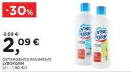 Orvea Detergente Pavimenti Lysoform offerta