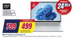 Trony HP NOTEBOOK 16-BY0005NLX R5 offerta