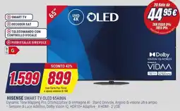 Trony HISENSE SMART TV OLED 65A86N offerta