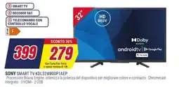 Trony SONY SMART TV KDL32W800P1AEP offerta