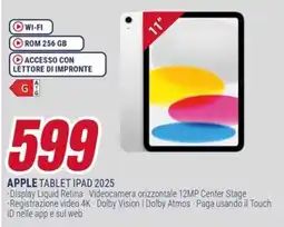 Trony APPLE TABLET IPAD 2025 offerta