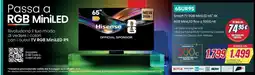 Trony Smart TV RGB MiniLED 65" 4K offerta