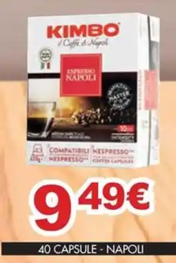 Trony Kimbo Espresso Napoli offerta