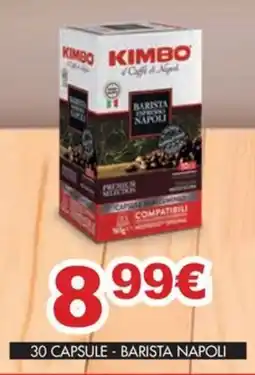 Trony KIMBO BARISTA NAPOLI offerta