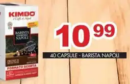 Trony Kimbo Barista Napoli offerta