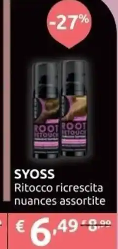PiùMe SYOSS Ritocco ricrescita offerta