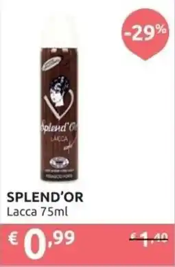 PiùMe Splend'Or Lacca offerta