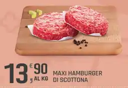 Supermercati Dok MAXI HAMBURGER DI SCOTTONA offerta