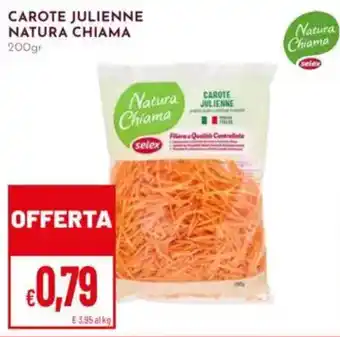 Pan Carote julienne Natura Chiama offerta