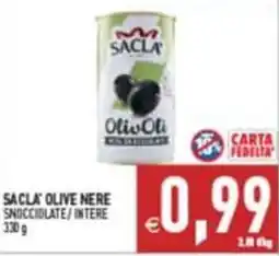Pim Supermercati SACLA' OLIVE NERE offerta