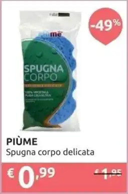 PiùMe PIÙME Spugna corpo delicata offerta