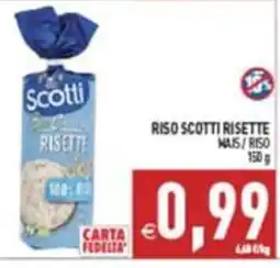 Pim Supermercati Riso Scotti Risette offerta