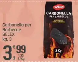 Supermercati Dok Carbonella per Barbecue SELEX offerta