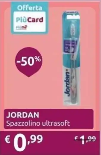 PiùMe Jordan Spazzolino ultrasoft offerta