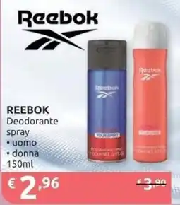 PiùMe Reebok Deodorante spray offerta
