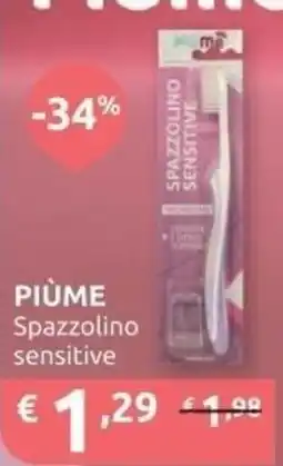 PiùMe PIÙME Spazzolino sensitive offerta