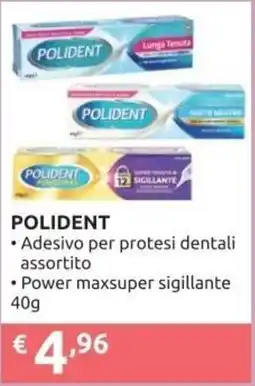 PiùMe POLIDENT Adesivo per protesi dentali assortito offerta