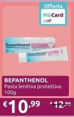 PiùMe BEPANTHENOL Pasta lenitiva protettiva offerta