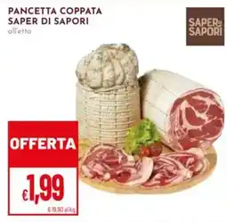 Pan Pancetta Coppata Saper di Sapori offerta