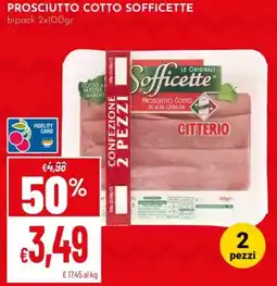 Pan Prosciutto Cotto Sofficette offerta
