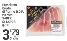 Supermercati Dok Prosciutto Crudo di Parma D.O.P. SAPER DI SAPORI offerta