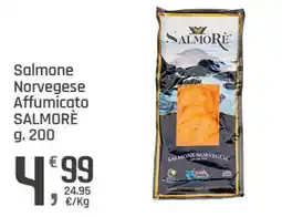 Supermercati Dok Salmone Norvegese Affumicato SALMORE offerta