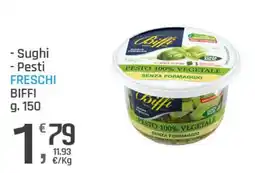 Supermercati Dok Pesto 100% Vegetale Biffi offerta