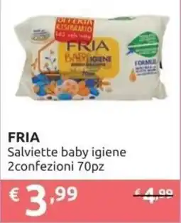 PiùMe FRIA Salviette baby igiene offerta