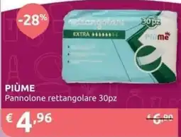 PiùMe Piùme pannolone rettangolare offerta