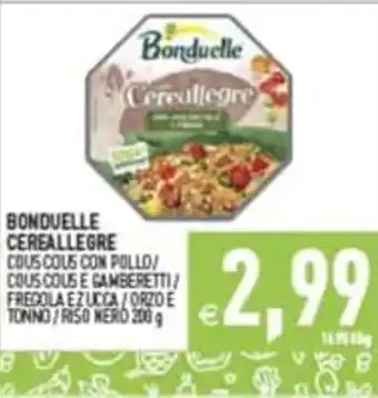 Pim Supermercati Bonduelle Cereallegre offerta