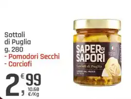 Supermercati Dok Saper di Sapori Carciofi di Puglia offerta