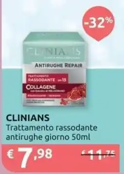 PiùMe CLINIANS Trattamento rassodante antirughe giorno offerta