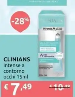 PiùMe CLINIANS Intense a contorno occhi offerta