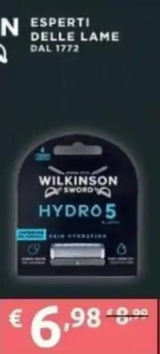 PiùMe Wilkinson Sword Hydro 5 offerta