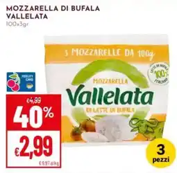 Pan Mozzarella di bufala Vallelata offerta