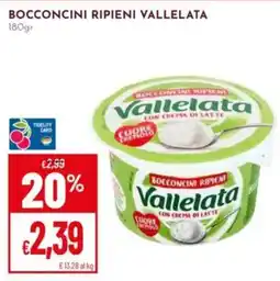 Pan Bocconcini ripieni Vallelata offerta