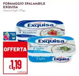 Pan Formaggio spalmabile Exquisa offerta
