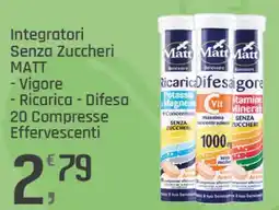 Supermercati Dok Integratori Senza Zuccheri Matt offerta