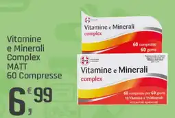Supermercati Dok Vitamine e Minerali Complex MATT offerta
