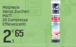 Supermercati Dok Magnesio Senza Zuccheri Matt offerta