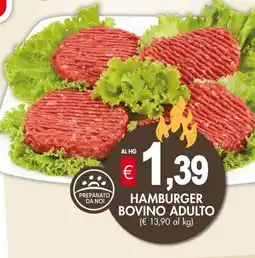 PrestoFresco Hamburger bovino adulto offerta