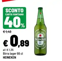 Iper La Grande Birra lager HEINEKEN offerta