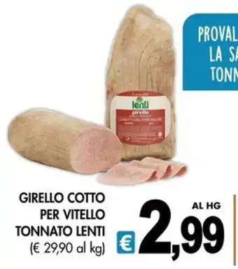 PrestoFresco Girello Cotto per Vitello Tonnato Lenti offerta