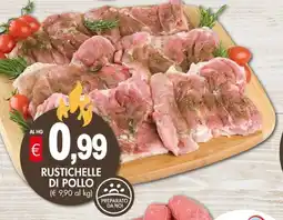 PrestoFresco Rustichelle di pollo offerta