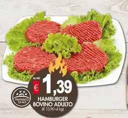 PrestoFresco Hamburger bovino adulto offerta