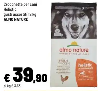 Iper La Grande Crocchette per cani Holistic ALMO NATURE offerta