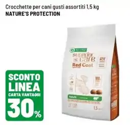 Iper La Grande Crocchette per cani nature's protection offerta