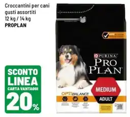 Iper La Grande Croccantini per cani proplan offerta
