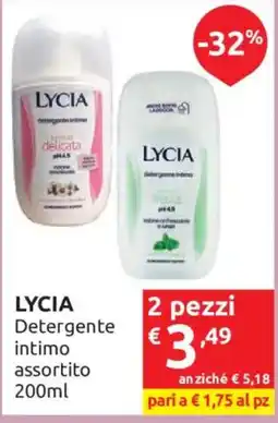 Ipersoap LYCIA Detergente intimo assortito offerta