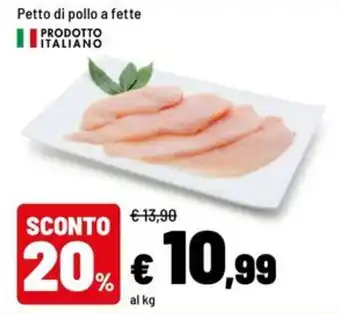 Iper La Grande Petto di pollo a fette offerta
